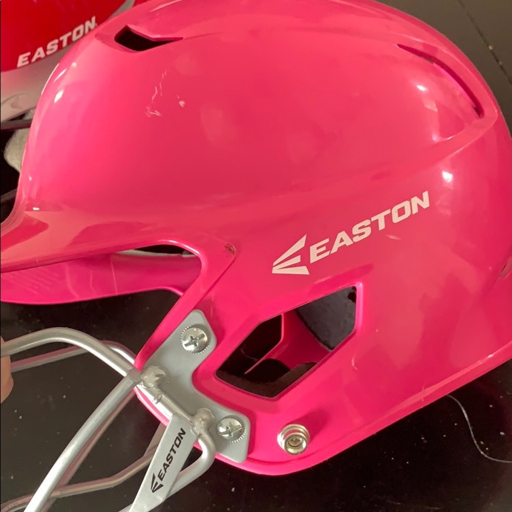 Easton Girls softball helmet.